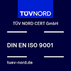 TÜV Nord Zertifikat nach DIN EN ISO 9001 für das Klinikum Frankfurt Höchst