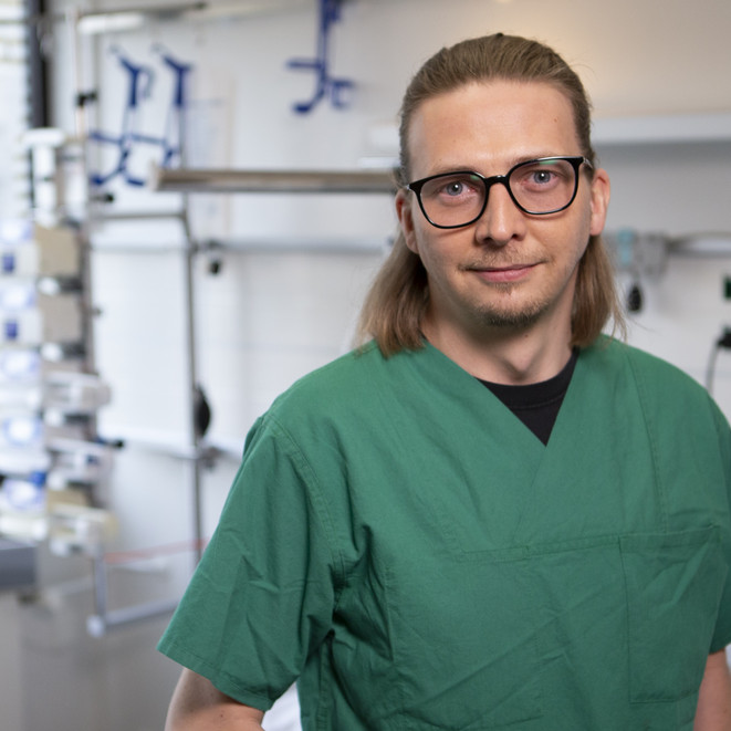 Dirk Melchior, Fachkrankenpfleger für Intensiv & Anästhesie